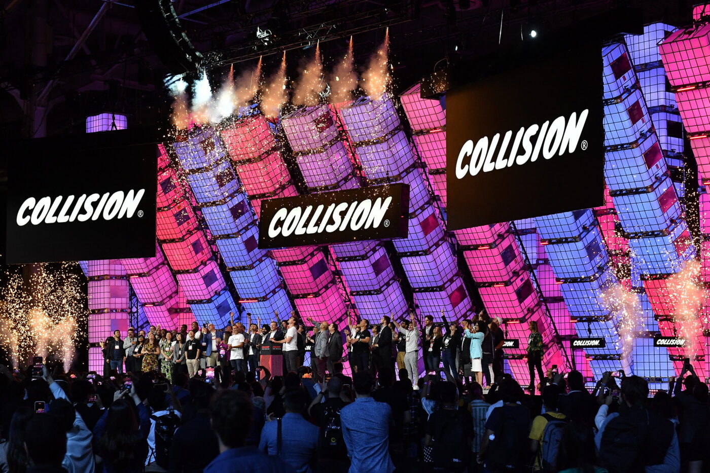 Our Global Events About Web Summit   Centre Stage During The Opening Night Of Collision 2022 At Enercare Centre In Toronto 1400x933 