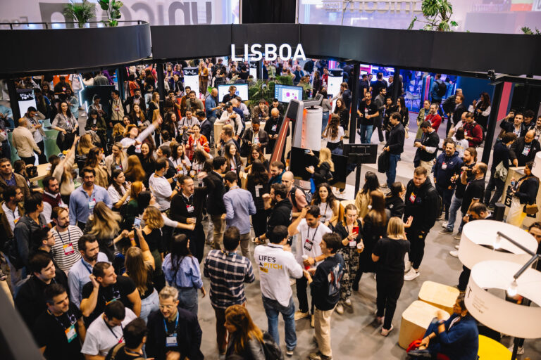 Attendees at Web Summit